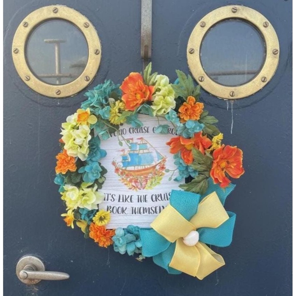 Handmade Grapevine Cruise Wreath